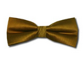 Solid Faille Bronze Bowtie